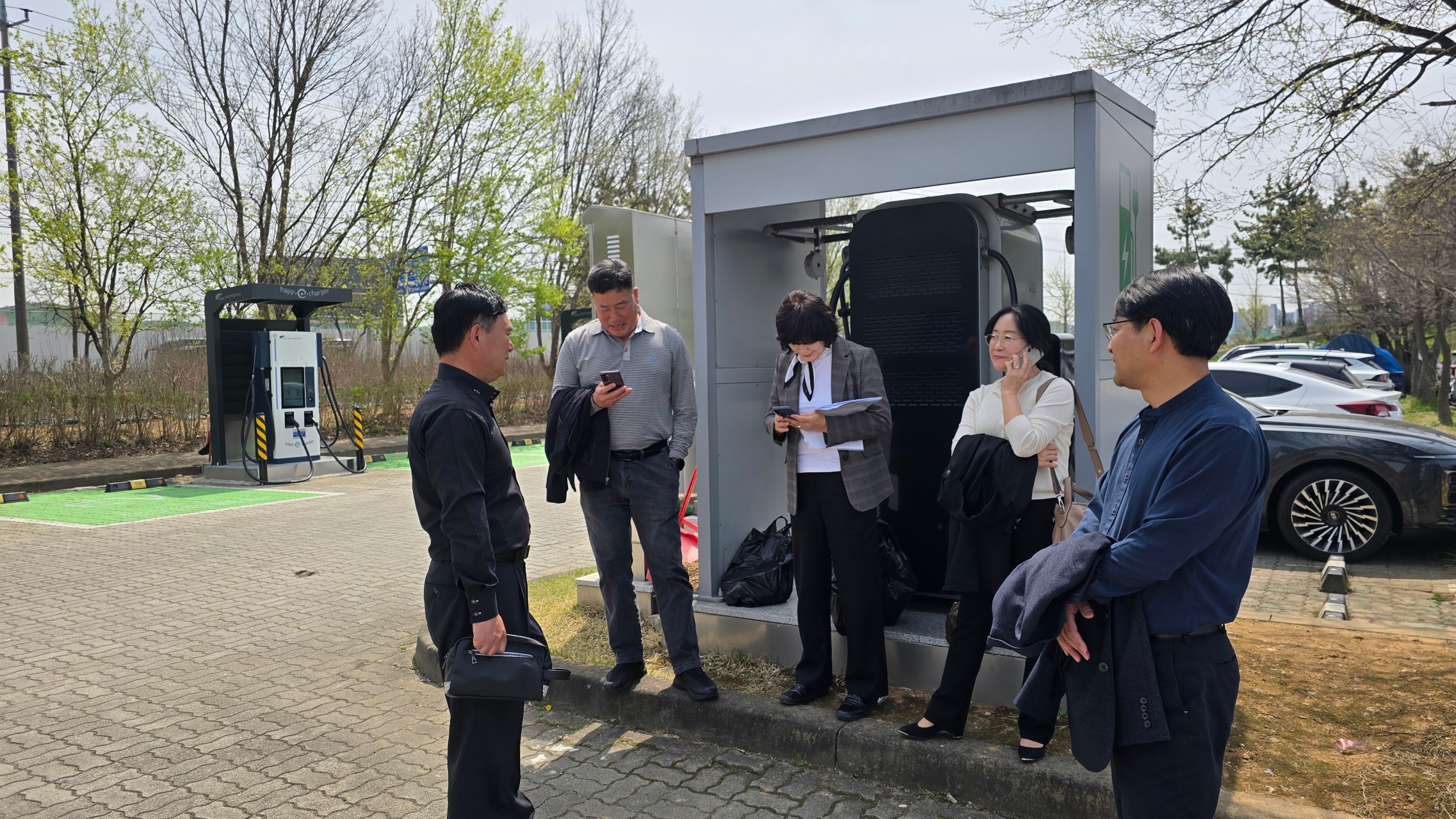 회장님 단체조문 1번 사진
